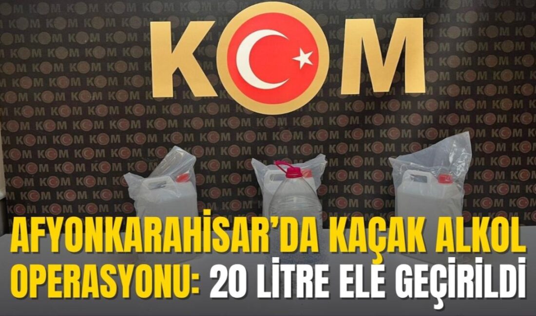 Afyonkarahisar Emniyet Müdürlüğü ekipleri, kaçakçılık faaliyetlerinin önlenmesi ve tespiti kapsamında
