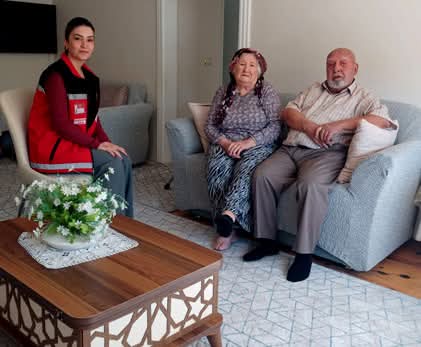 Aile ve Sosyal Hizmetler Dinar İlçe Müdürlüğü görevlileri, 1 Ekim