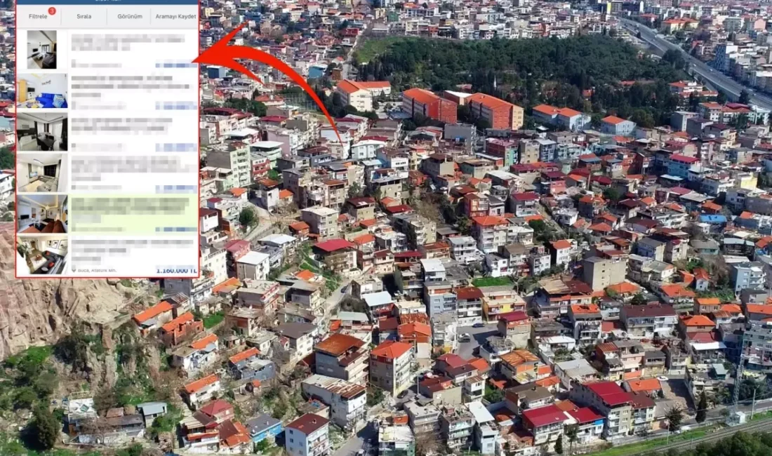 İzmir’in Buca ilçesinde 1+1 dairelerin beklenmedik derecede düşük fiyatlarla satışa