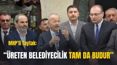 Milliyetçi Hareket Partisi (MHP) Afyonkarahisar Milletvekili Mehmet Taytak, Bolvadin ilçesinde