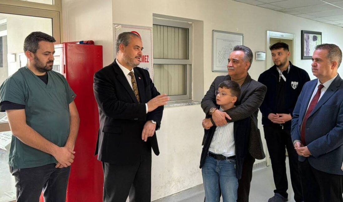 AFSÜ Diş Acil Polikliniğinin ilk misafiri, 9 yaşındaki ilkokul öğrencisi