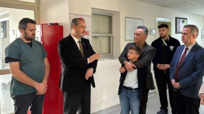 AFSÜ Diş Acil Polikliniğinin ilk misafiri, 9 yaşındaki ilkokul öğrencisi