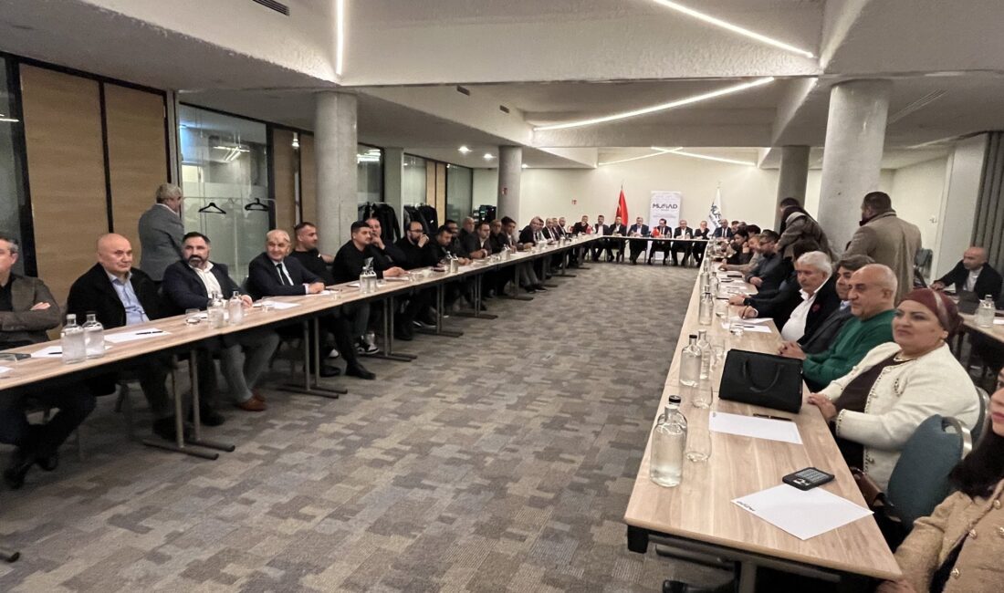 MÜSİAD Belçika’nın Brüksel’deki The Liman Hotel’de gerçekleştirdiği Emirdağ OSB’deki yatırım