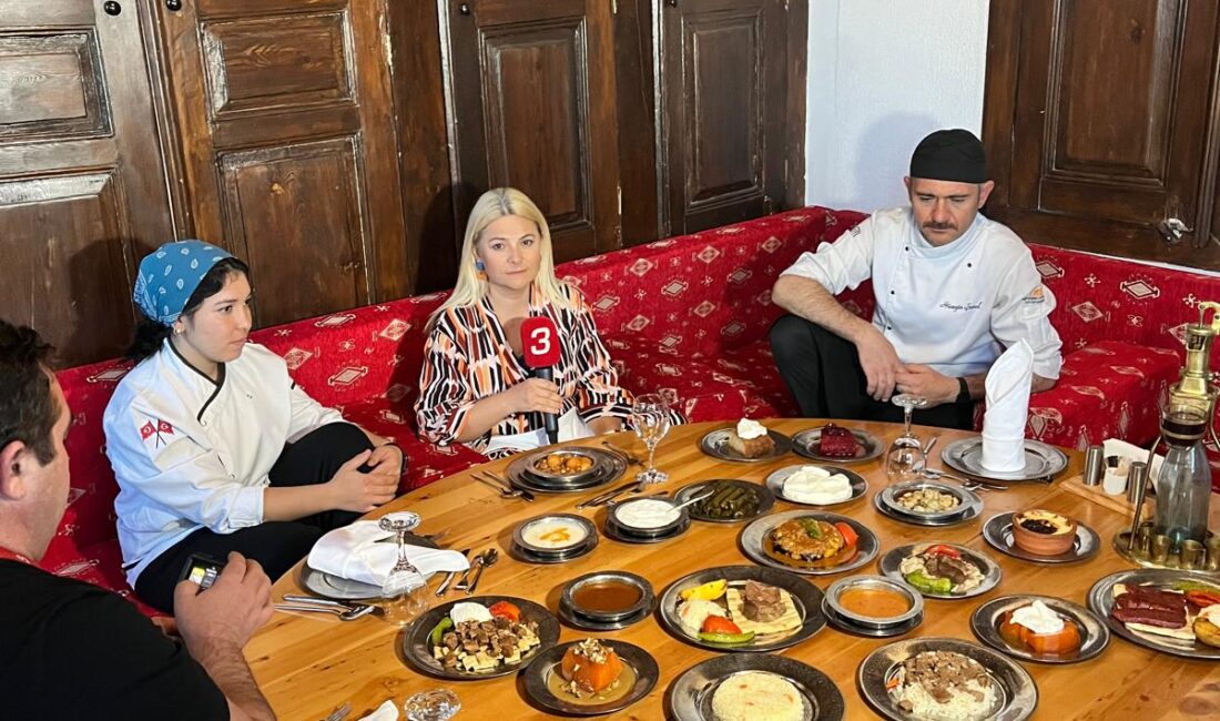 “Nigar ile Lezzet Yolu”nun açılış bölümü gastronomi şehri Afyonkarahisar’da çekiliyor.