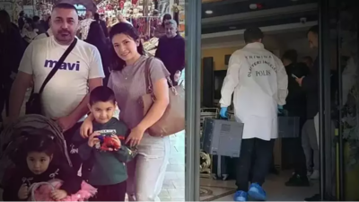 Fatih’te Almanya’dan tatile gelen Böcek ailesi otelde rahatsızlanarak hastaneye kaldırıldı.