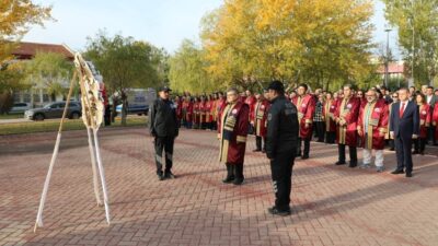 Afyon Kocatepe Üniversitesi Ahmet Necdet Sezer Kampüsü tören alanında düzenlenen