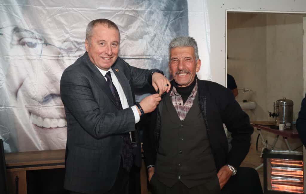 Heyet, kısa süre önce göreve başlayan İYİ Parti Sinanpaşa İlçe