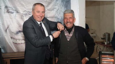 Heyet, kısa süre önce göreve başlayan İYİ Parti Sinanpaşa İlçe