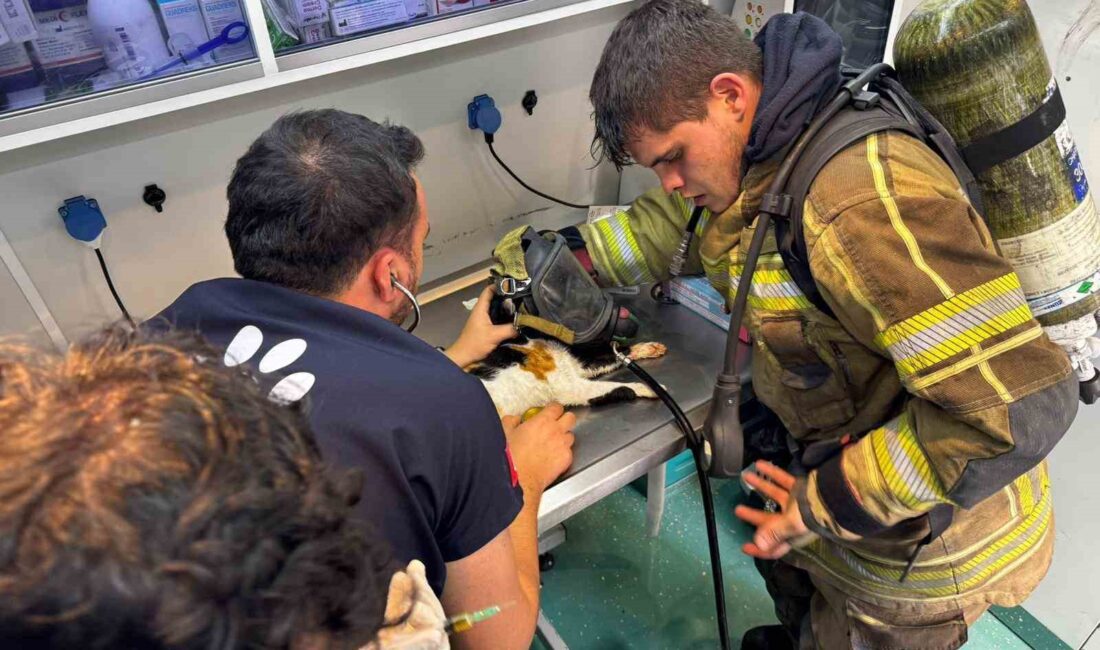 Konak İskelesi yakınında yağmur suyu ızgarasına düşerek kanal borusuna sıkışan