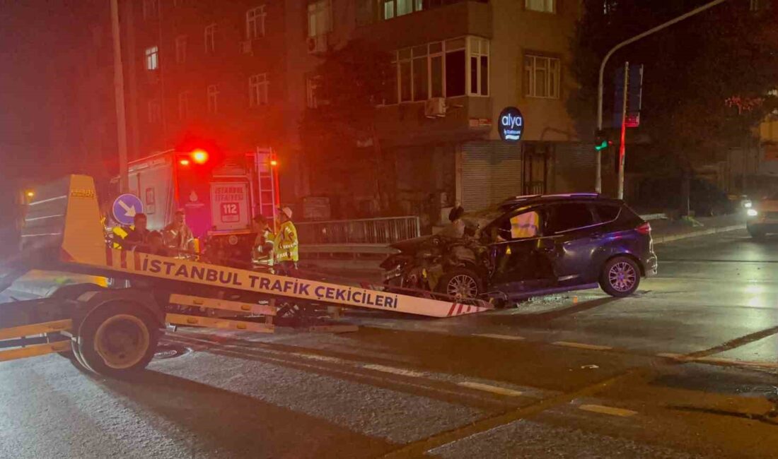 Kaza, gece saatlerinde Şemsi Paşa Caddesi Yel Sokak’ta meydana geldi.