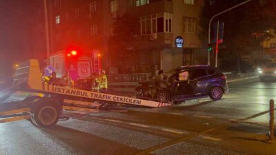 Kaza, gece saatlerinde Şemsi Paşa Caddesi Yel Sokak’ta meydana geldi.