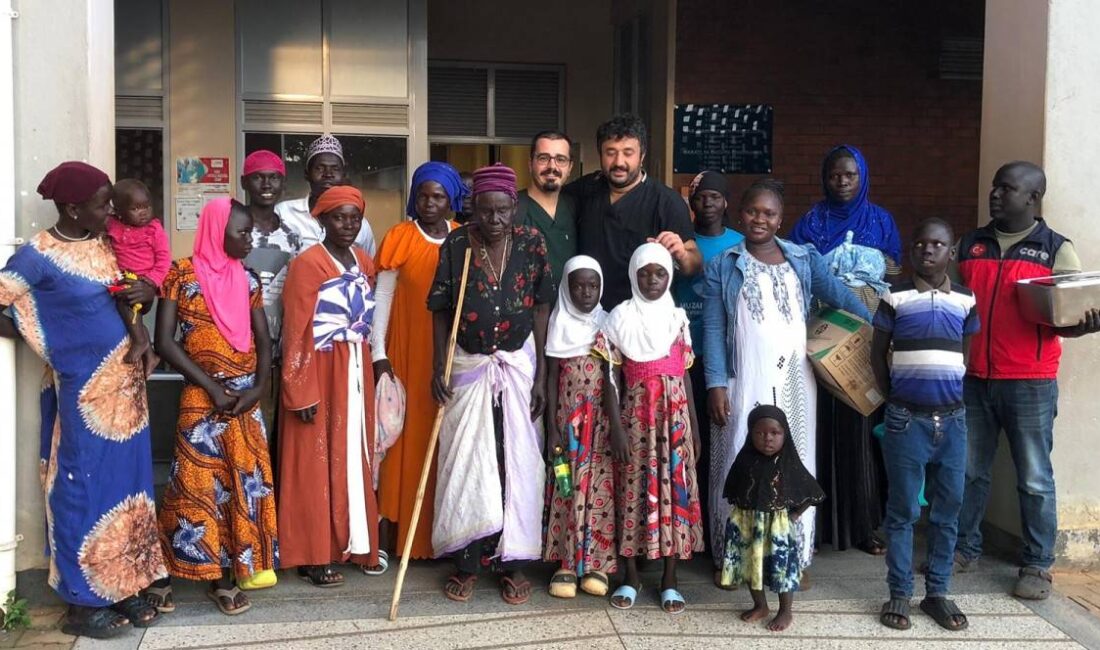 Uganda’nın Yumbe bölgesinde gerekli altyapı olmadığı için halkın önemli sağlık