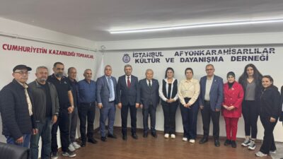 Toplantıya; Türkiye İstanbul Afyonkarahisarlılar Platformu Kurucu Başkanı Seçkin Köse, İstanbul