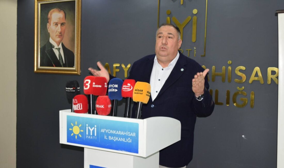 Taşoluk’ta yaşananlara bir tepki de İYİ Parti Afyonkarahisar İl Başkanı