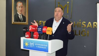 Taşoluk’ta yaşananlara bir tepki de İYİ Parti Afyonkarahisar İl Başkanı