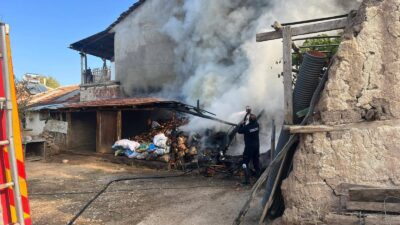 Dikici köyündeki müstakil evde henüz bilinmeyen nedenle yangın çıktı. İhbar