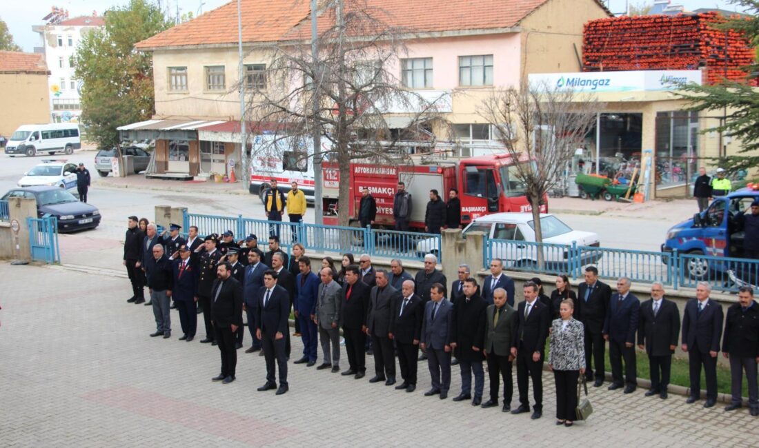 Atatürk’ün ebediyete intikalinin 87. yıl dönümünde yapılan anma programı, Hükûmet