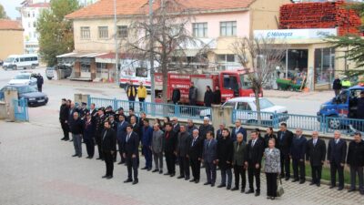 Atatürk’ün ebediyete intikalinin 87. yıl dönümünde yapılan anma programı, Hükûmet
