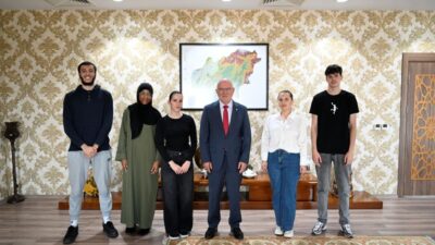 Fransa’nın köklü yükseköğretim kurumlarından Sorbonne Paris Nord Üniversitesi’nden gelen öğrenciler