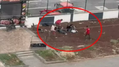 Diyarbakır Kayapınar ilçesi Talaytepe Mahallesi Diclekent Bulvarı’ndaki kasap dükkanında, iki