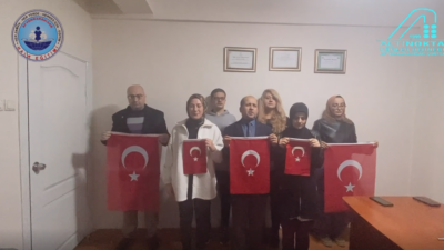 Dernek üyeleri tarafından hazırlanan videoda, Atatürk’ün tarihe kazınmış sözleri ile