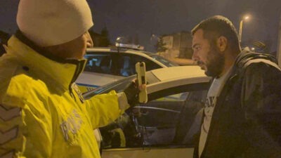 Trafik Denetleme Şube Müdürlüğü ekipleri, Kocasinan ilçesinde Argıncık Mahallesi 149.