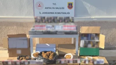 Antalya Cumhuriyet Başsavcılığı talimatıyla Kepez ilçesinde yürütülen operasyonda, şüpheli bir