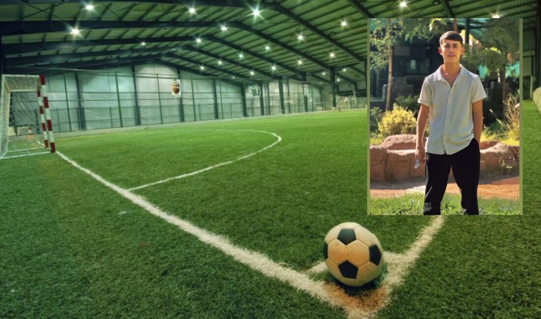 Uludere ilçesinde arkadaşlarıyla futbol maçı yapan 17 yaşındaki Ahmet Yaman,