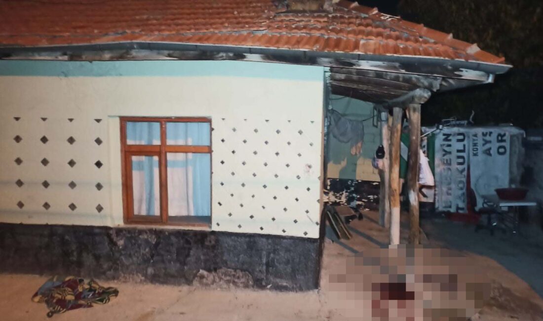 Konya Meram ilçesi Yenişehir Mahallesi Müjgan Sokak’ta tek katlı müstakil