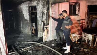 İsadere Mahallesinde bulunan 20 bin kapasiteli tavuk çiftliğinde henüz belirlenemeyen