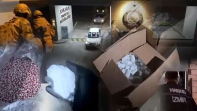 İzmir, Ankara ve İstanbul’da Narkotik Suçlarla Mücadele Başkanlığı koordinesinde gerçekleştirilen