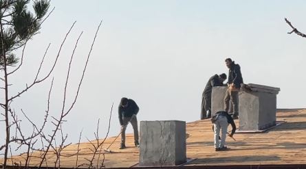 Yeşil Mahalle Şehit Ateşe Reşat Bulvarı’nda yapımı süren 6 katlı