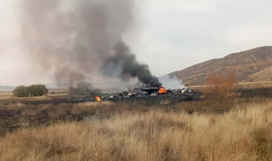 Azerbaycan-Gürcistan sınırında meydana gelen askeri kargo uçağı kazasının ardından bölgede
