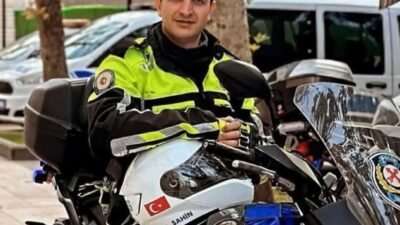 Polis memuru Faruk Şahin, Trafik Tescil ve Denetleme Şube Müdürlüğü’nde
