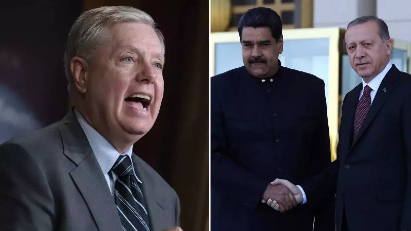 Graham’dan Maduro’ya Türkiye ve İran Göndermesi ABD’nin Venezuela yönetimine yönelik
