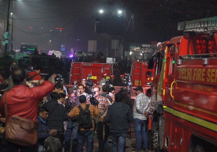 Hindistan basınında yer alan haberlere göre, başkent Yeni Delhi’nin merkezinde