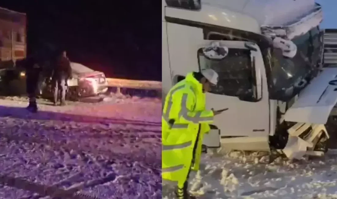 Sivas’ta gün boyunca etkisini sürdüren ve akşam saatlerinde şiddetlenen kar