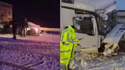 Sivas’ta gün boyunca etkisini sürdüren ve akşam saatlerinde şiddetlenen kar