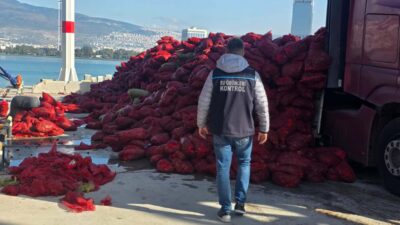 Tarım ve Orman Müdürlüğü ekipleri tarafından yürütülen denetimler kapsamında İzmir’de