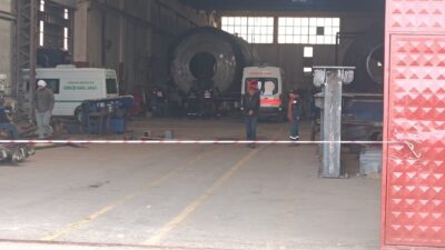 Kırıkkale Yahşihan Organize Sanayi Bölgesi’nde faaliyet gösteren bir endüstriyel ekipman