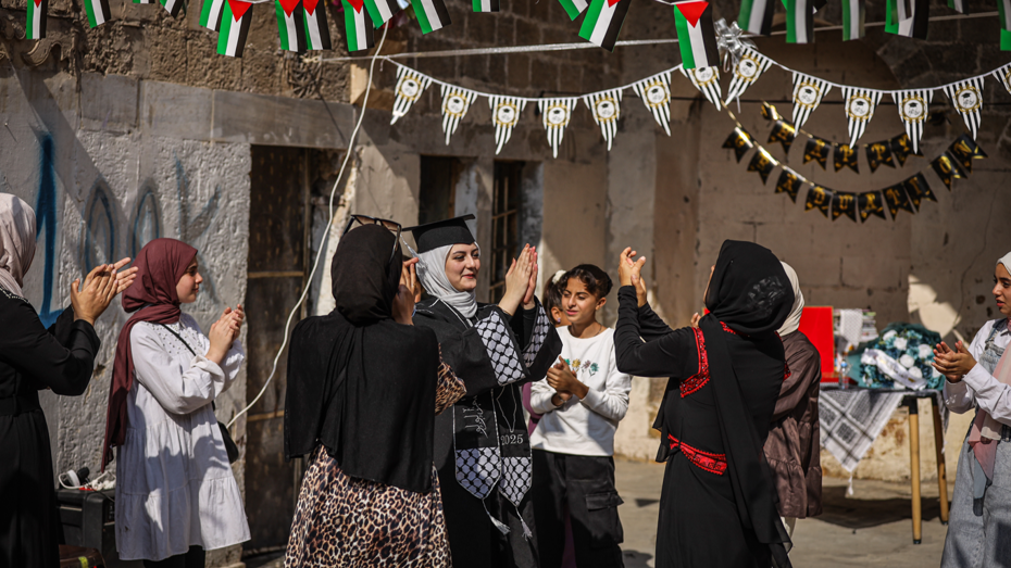 18 yaşındaki Doaa Musallem, Gazze’de en yüksek lise notunu (yüzde