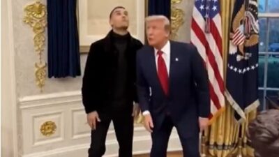 Donald Trump, sosyal medya hesabından Portekizli yıldız Cristiano Ronaldo ile
