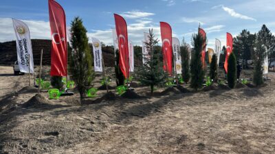 Ayrıca dikim törenine gelen şehit yakınları duygusal anlar yaşadı. Ayrıca