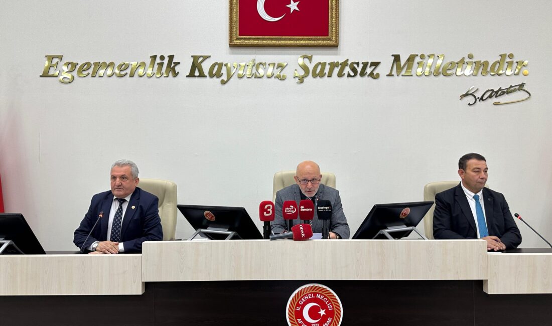 Afyonkarahisar İl Genel Meclisi, 2025 yılının son oturumunu gerçekleştirdi. Oturumda