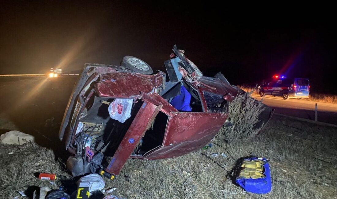 AFYONKARAHİSAR (AA) – Afyonkarahisar'ın İhsaniye ilçesinde şarampole devrilen otomobilin sürücüsü