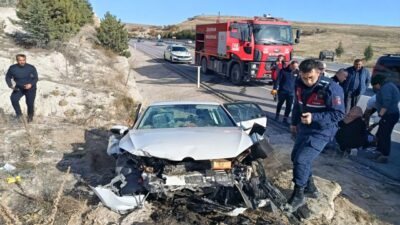 AFYONKARAHİSAR (AA) – Afyonkarahisar'ın İscehisar ilçesindeki trafik kazasında 1 kişi