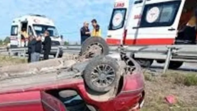 Kaza, Dinar ilçesi Aktoprak köyü yakınlarında meydana geldi. Edinilen bilgilere