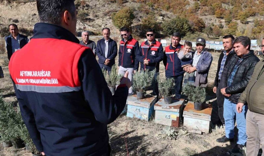 Afyonkarahisar İl Tarım ve Orman Müdürlüğünün “Alternatif Ürünler Afyonkarahisar Tarımına
