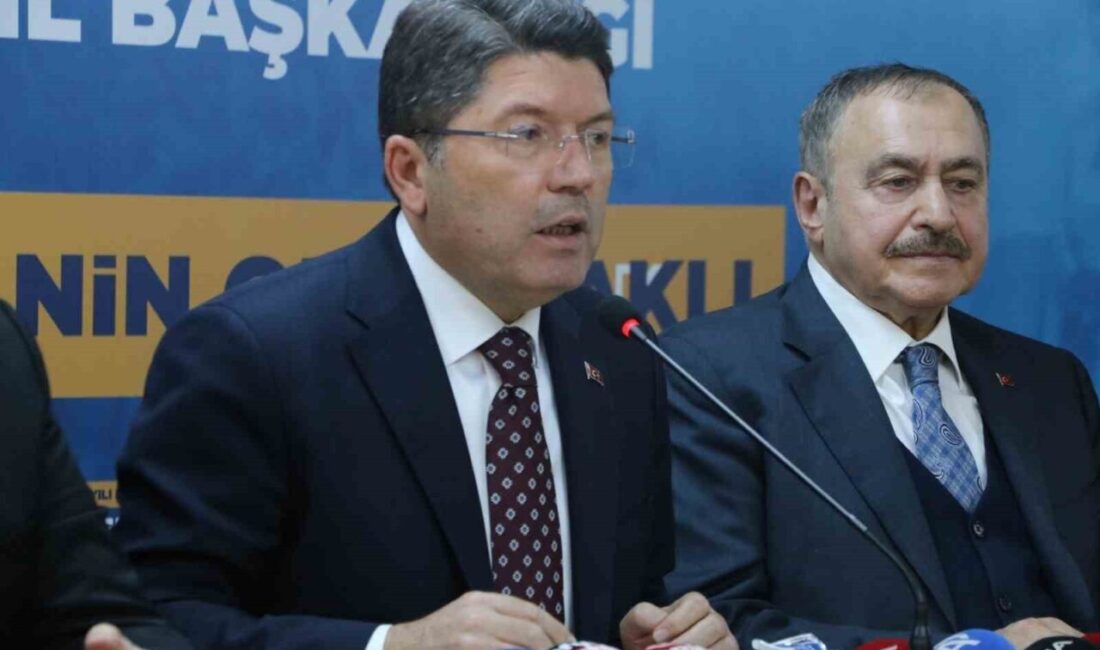 Adalet Bakanı Yılmaz tunç, “41 yıldan bu yana mücadele ettiğimiz