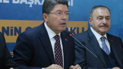 Adalet Bakanı Yılmaz tunç, “41 yıldan bu yana mücadele ettiğimiz